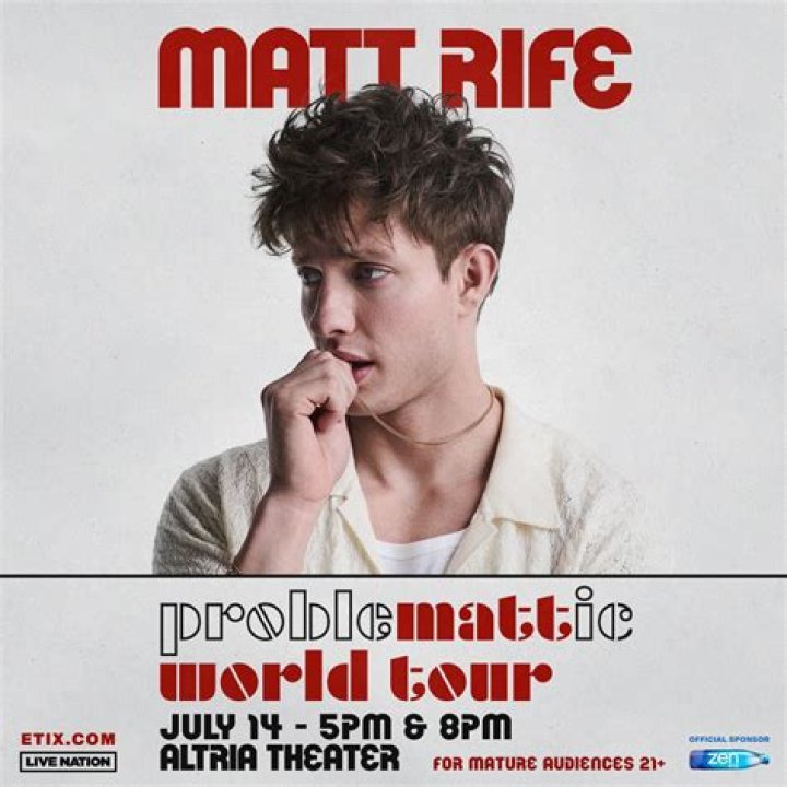 Matt Rife Tickets Omaha Nebraska