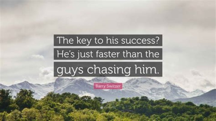 The Key To His Success